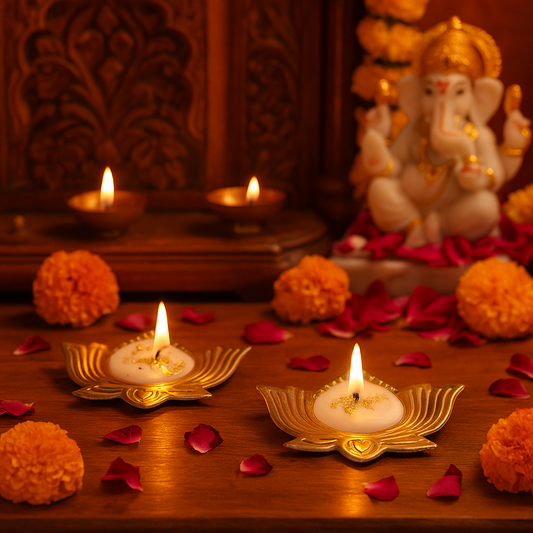 Lotus Candle Holder