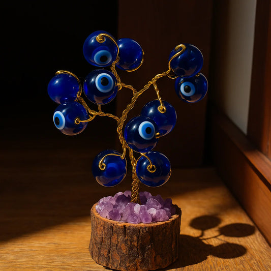 Nazar Protection Small Combo ( Evil Eye Tree Small+Evil Eye Bracelet )