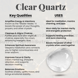Clear Quartz Mala