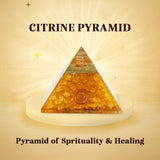 Citrine Pyramid