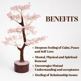 Rose quartz Tree