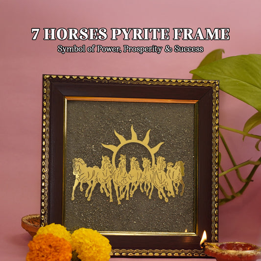 7 Horses Pyrite Frame