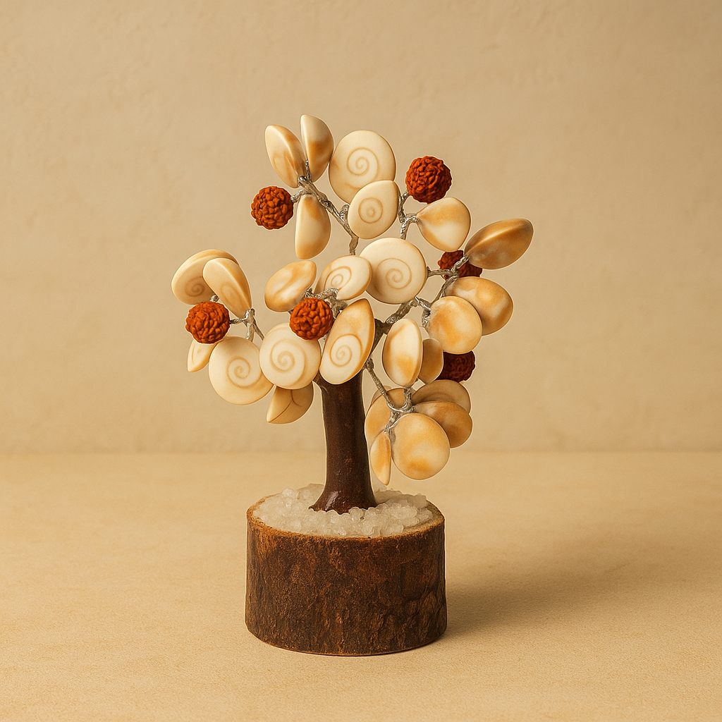 Mahalakshmi Kripa Combo ( Gomti Chakra Rudraksha tree+Laxmi Potli )