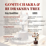 Gomti Chakra & Rudraksha Tree