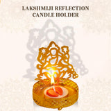 Lakshmi Ji  Reflection Candle Holder