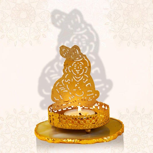 Shree  Kishana Reflection Candle Holder