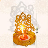 Lakshmi Ji  Reflection Candle Holder
