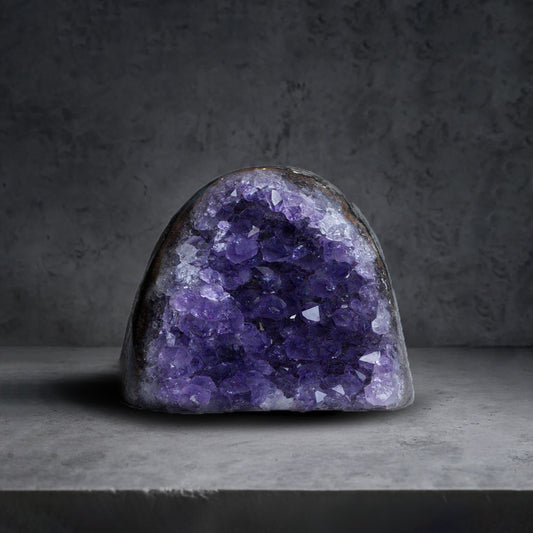 Combo Amethyst Crystal & Nav Urja Pyramid