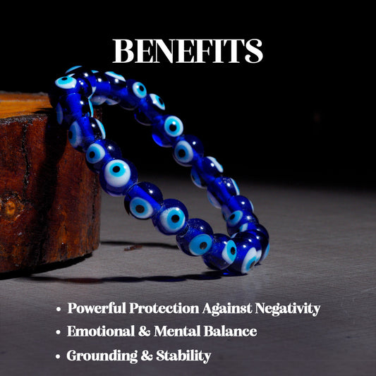 Combo Evil Eye & Rose Quartz Bracelet