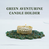 Green Aventurine Candle Holder