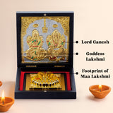 Lakshmi Ganesh Charan Paduka Box
