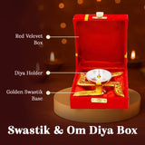 Swastik & Om Diya Box